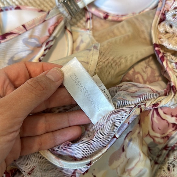 Zimmermann one piece floral swimsuit - Picture 7 of 8